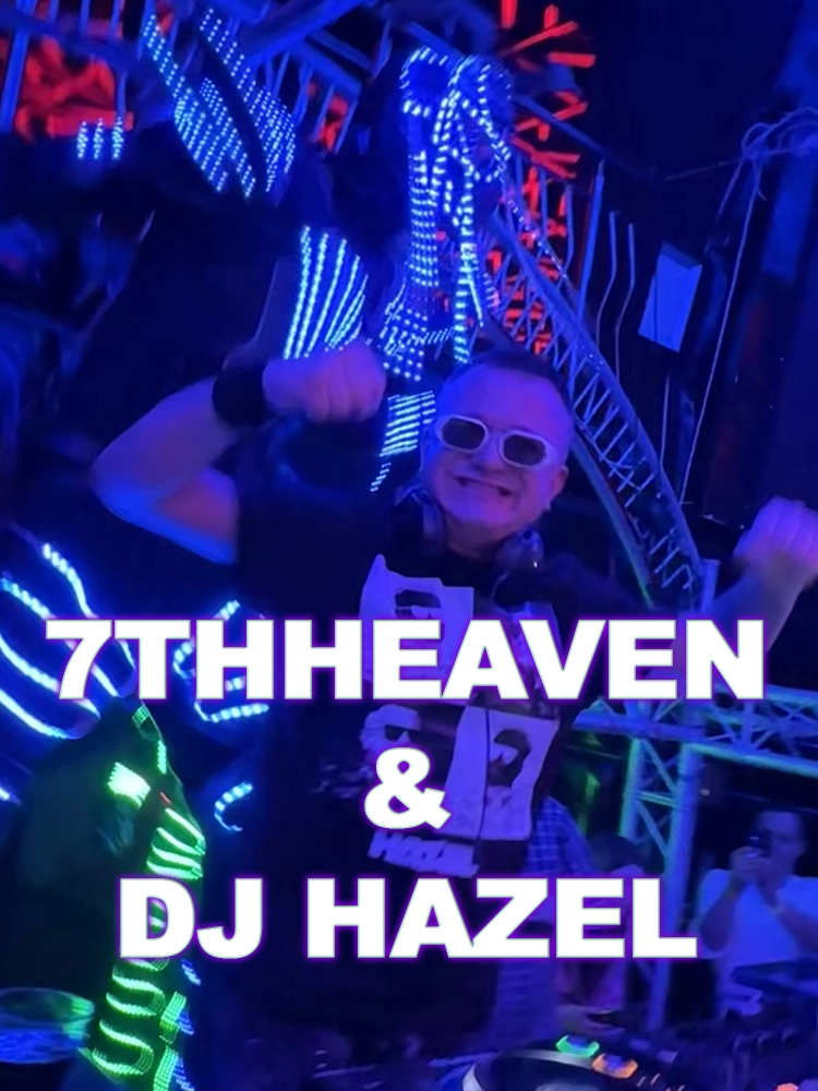  heaven legnica dj hazel led robot show